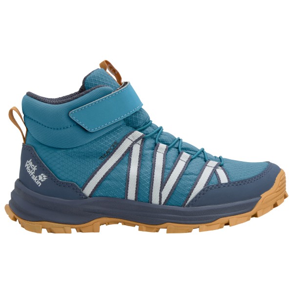 Jack Wolfskin Kid’s Wild Hike Texapore Mid VC Wandelschoenen Blauw