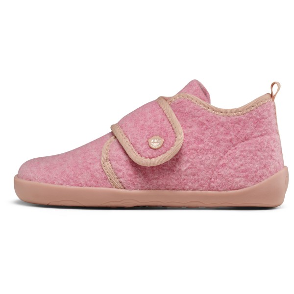 Affenzahn Kid’s Hausschuh Wolle Pury Pantoffels Roze