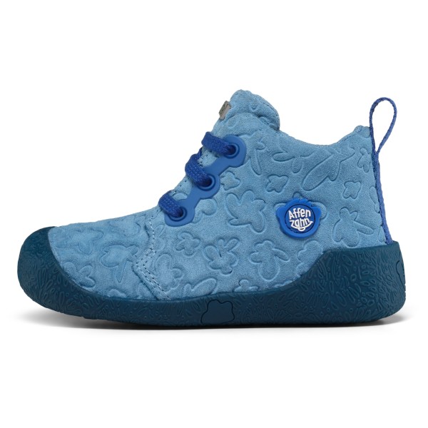 Affenzahn Kid’s Lauflerner Leder Starty Barefootschoenen Blauw