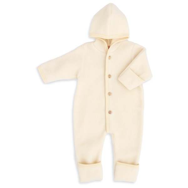 Engel Baby Overall mit Kapuze Overall Kids (Gr 62/68 |weiß)