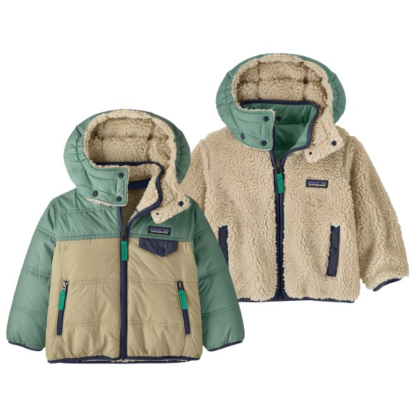 Patagonia Baby Reversible Tribbles Hoody Winterjack Months Beige
