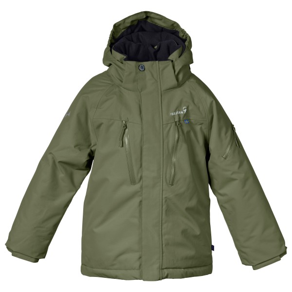 Image of Isbjörn - Kid"s Helicopter Winter Jacket - Skijacke Gr 110/116 oliv'