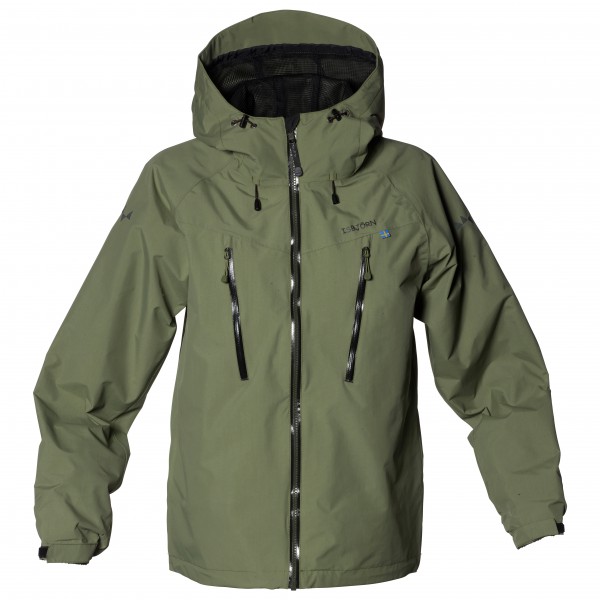 Isbjörn – Kid’s Monsune Hard Shell Jacket – Regenjas maat , Olijfgroen