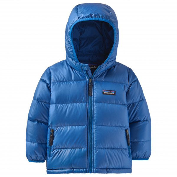 Image of Patagonia - Baby Highloft Down Sweater Hoody - Daunenjacke Gr 12 Months;18 Months;2 Years;3 Years;4 Years;5 Years;6 Months blau;rosa bei Bergfreunde.ch - der Outdoor Shop