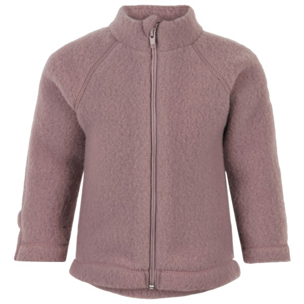 Mikk-Line Wool Baby Jacket Wollen vest Bruin