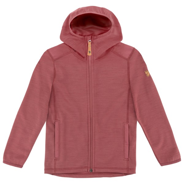 Fjällräven - Kid's Keb Fleece Hoodie - Wolljacke Gr 158 rot