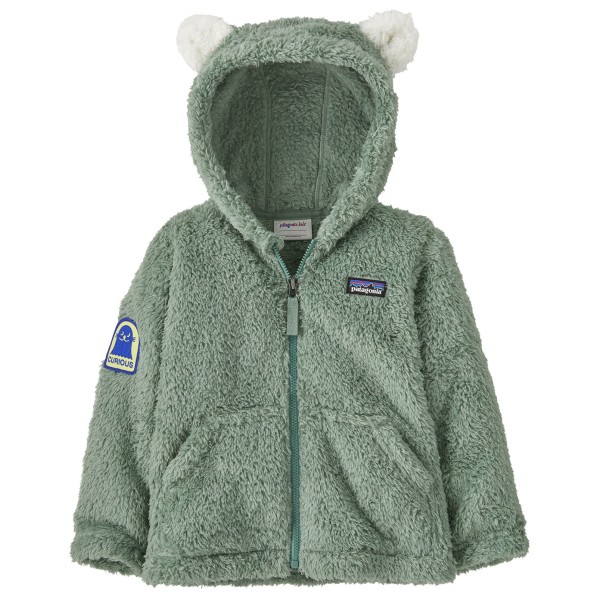 Patagonia Kid’s Furry Friends Hoody Fleecevest Months Groen