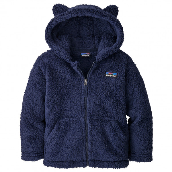 Image of Patagonia - Kid's Furry Friends Hoody - Fleecejacke Gr 12 Months;18 Months;2 Years;3 Years;4 Years;5 Years;6 Months braun/rosa;grau;rot bei Bergfreunde.ch - der Outdoor Shop