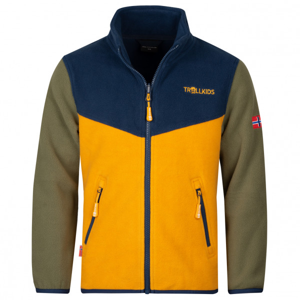 Image of Trollkids - Kids Oppdal Jacket XT - Fleecejacke Gr 104 bunt