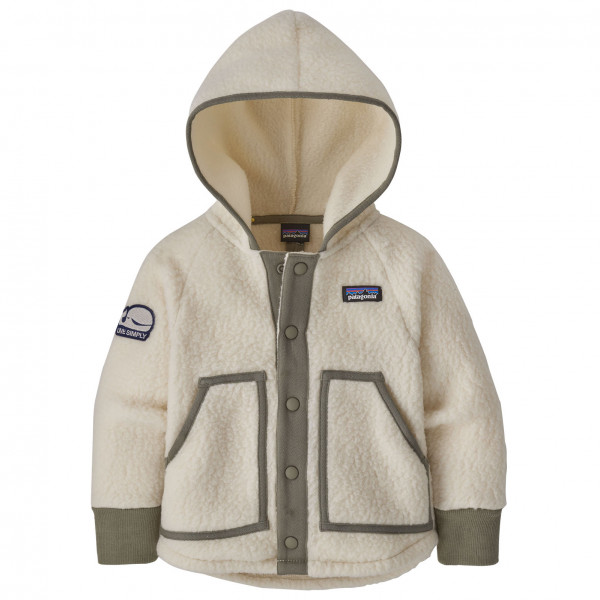 Image of Patagonia - Baby's Retro Pile Jacket - Fleecejacke Gr 5 Years grau/beige bei Bergfreunde.ch - der Outdoor Shop