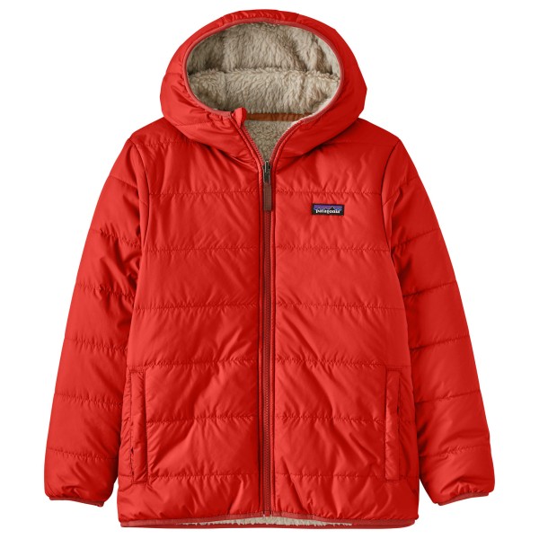 Patagonia Reversible Ready Freddy Hoody Winterjacke Jungen (Größe XL |rot)