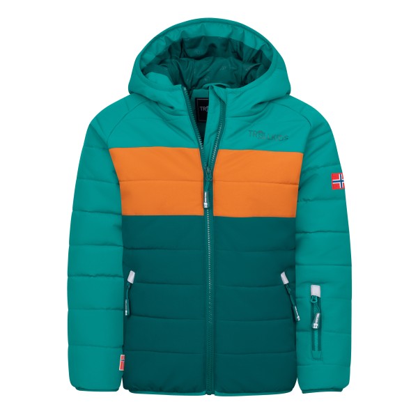 Trollkids Kid’s Hafjell Snow Jacket Pro Ski-jas turkoois Turquoise