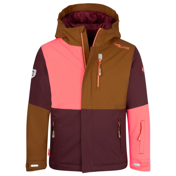 Image of Trollkids - Kid"s Hallingdal Jacket - Winterjacke Gr 98 rot'