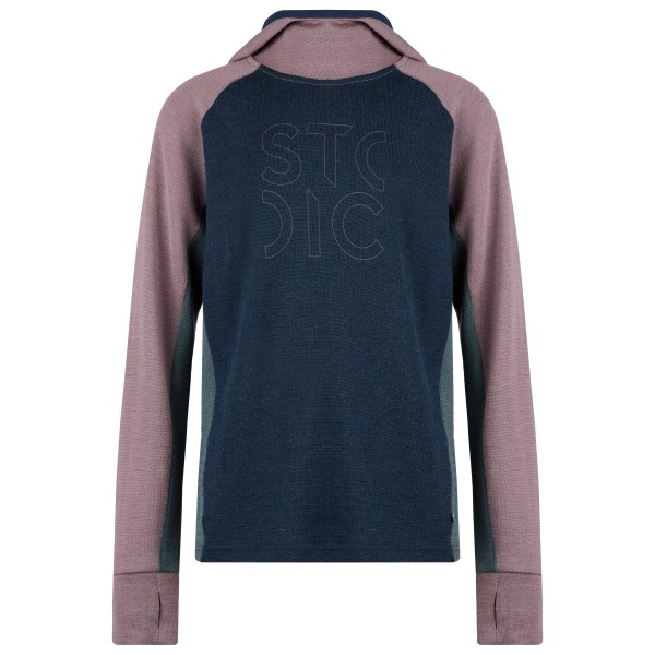 Stoic - Kid's Merino260 StadjanSt. Hoody - Merinohoodie Gr 164 blau