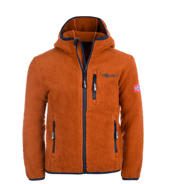 Image of Trollkids - Kid"s Mandal Jacket - Fleecejacke Gr 164 rot'