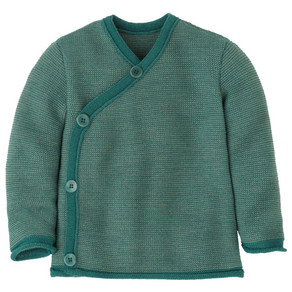 disana Kid’s Melange Vest Merinovest turkoois Turquoise