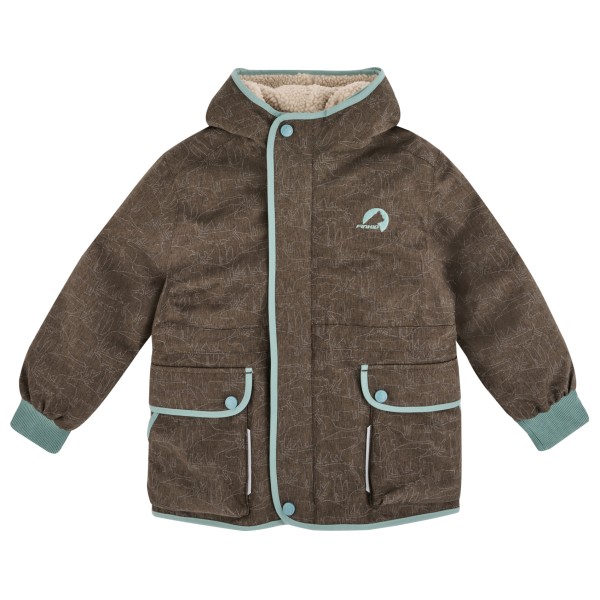 Finkid Kid’s Kamu Ice 3-in-1-jas Bruin