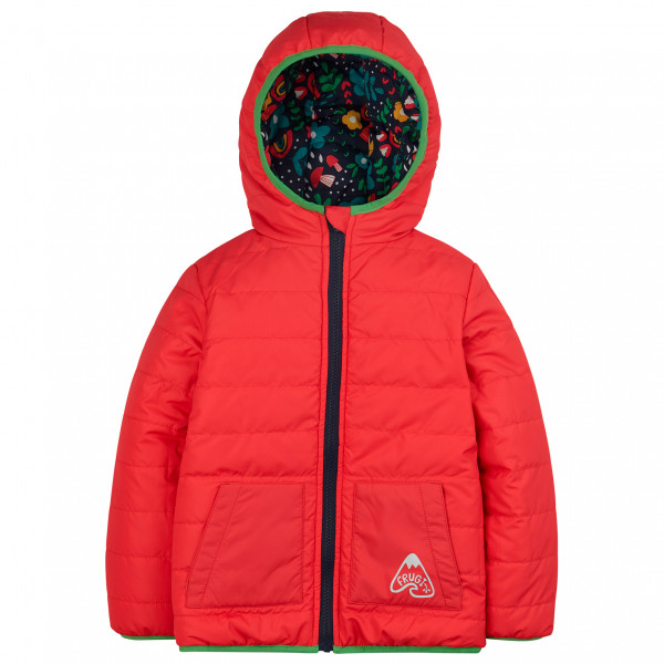 Image of Frugi - Kid's Reversible Toasty Trail Jacket - Freizeitjacke Gr 1-2 Years rot bei Bergfreunde.ch - der Outdoor Shop