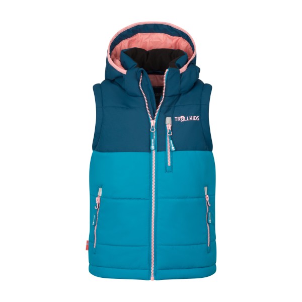 Trollkids Narvik Vest XT Kunstfaserweste Kinder (Gr 104 |blau)