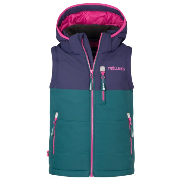 Trollkids Kid’s Narvik Vest XT Synthetische bodywarmer meerkleurig Multicolor