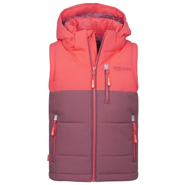 Trollkids Kid’s Narvik Vest XT Synthetische bodywarmer Purper