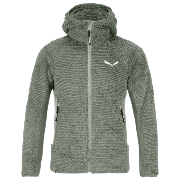 Salewa Kid’s Puez Highloft 2 Polarlite HD Jacket Fleecevest Olijfgroen