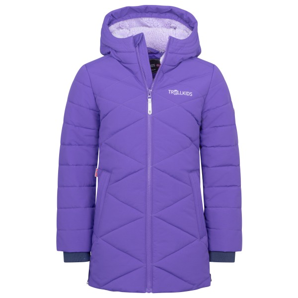 Trollkids - Girl's Bergen Coat - Mantel Gr 164 lila