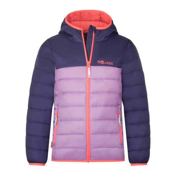 Trollkids - Girl's Eikefjord Jacket - Kunstfaserjacke Gr 116 lila/blau