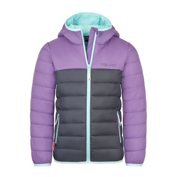Freizeitjacke Trollkids Eikefjord Jacket Kinder (Gr 104 |lila)
