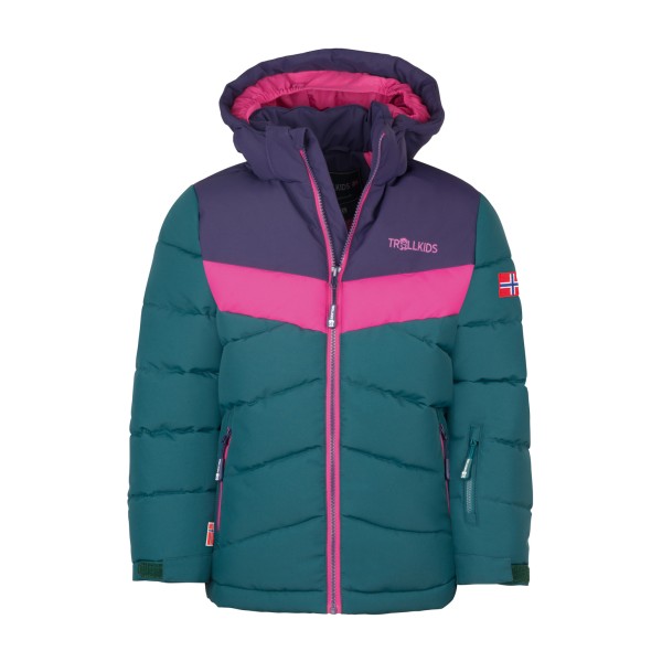 Trollkids Girl’s Gryllefjord Jacket Winterjack Blauw