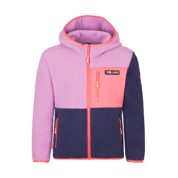 Trollkids Aurlandsfjord Jacket Fleecejacke Kinder (Gr 164 |rosa)