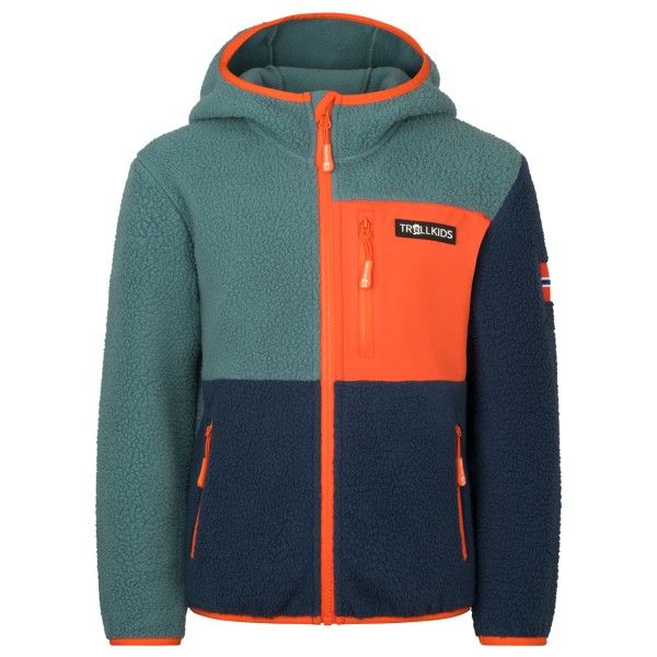 Trollkids - Kid's Aurlandsfjord Jacket - Fleecejacke Gr 98 blau