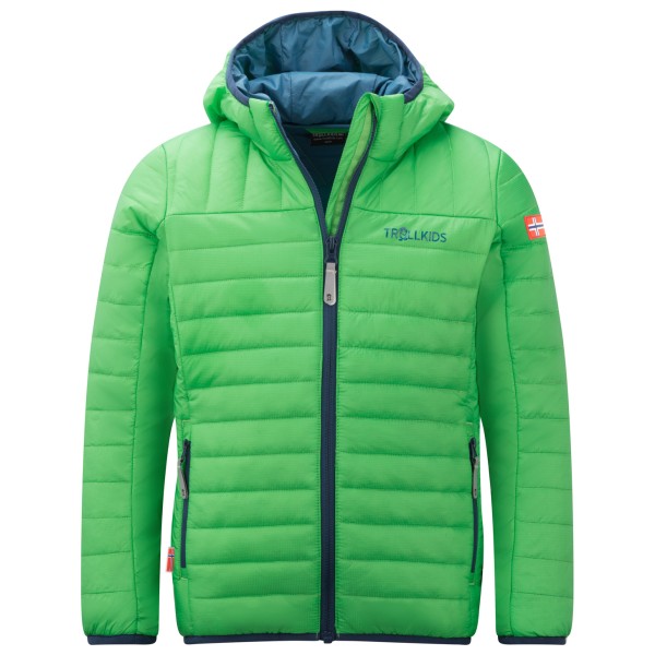 Image of Trollkids - Kid"s Eikefjord Jacket - Kunstfaserjacke Gr 140 grün'
