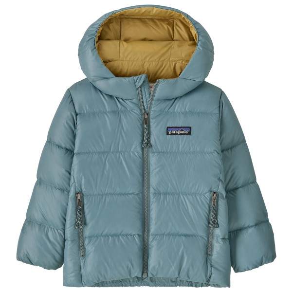 Patagonia Baby’s Hi-Loft Down Sweater Hoody Donsjack Months turkoois Turquoise