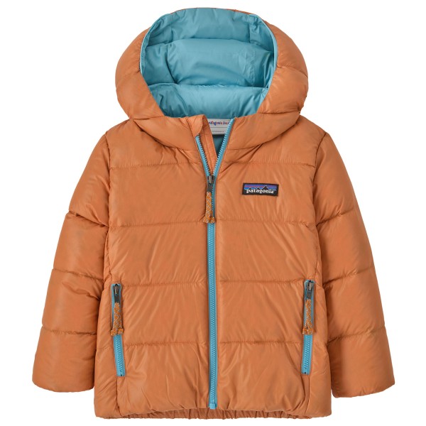 Patagonia Baby’s Hi-Loft Down Sweater Hoody Donsjack Months Oranje