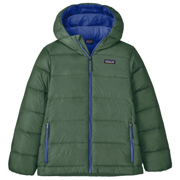 Patagonia Kid’s Hi-Loft Down Sweater Hoody Donsjack Olijfgroen