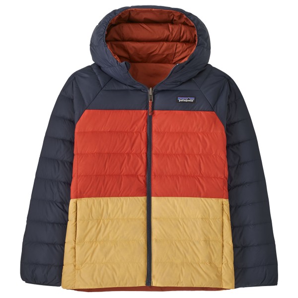 Image of Patagonia - Kid"s Reversible Down Sweater Hoody - Daunenjacke Gr S rot'