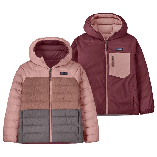 Patagonia Kid’s Reversible Down Sweater Hoody Donsjack meerkleurig Multicolor