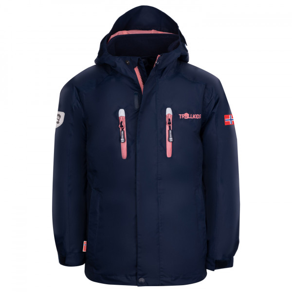 Trollkids Myrdal 3in1 Jacket Pro Doppeljacke Kinder (Gr 104 |blau |wasserdicht)