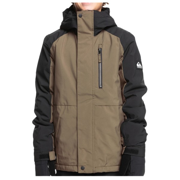 Image of Quiksilver - Mission Block Youth Jacket - Skijacke Gr 10 - S;12 - M;8 - XS beige;grau