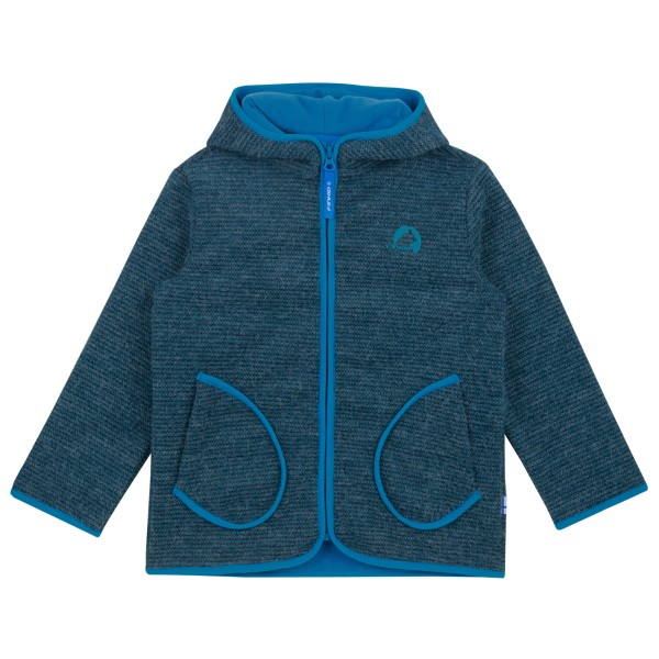 Image of Finkid - Kid"s Tonttu Wind - Softshelljacke Gr 100/110;110/120;120/130;130/140;140/150;80/90;90/100 blau;braun'