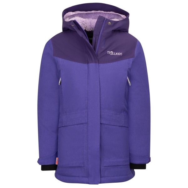 Trollkids Girl’s Oslo Coat Pro Lange jas Purper
