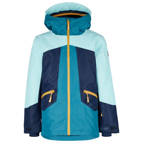 Image of Trollkids - Girl"s Rauland Jacket - Winterjacke Gr 104;110;116;140;152;164;176;92;98 blau;braun;bunt'
