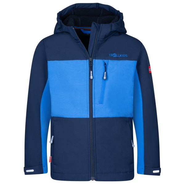 Image of Trollkids - Kid"s Bergsfjord Winter Softshell Jacket - Softshelljacke Gr 104;110;116;164;176;98 blau'