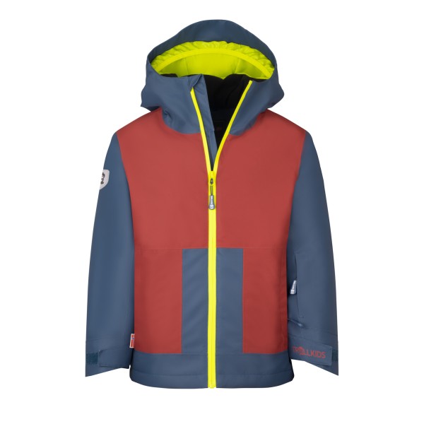 Trollkids Rauland Jacket Winterjacke Kinder (Größe 92 |blau |wasserdicht)