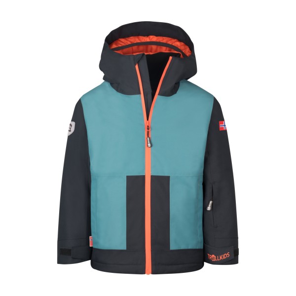 Trollkids – Kid’s Rauland Jacket – Winterjack maat 98, turkoois Turquoise