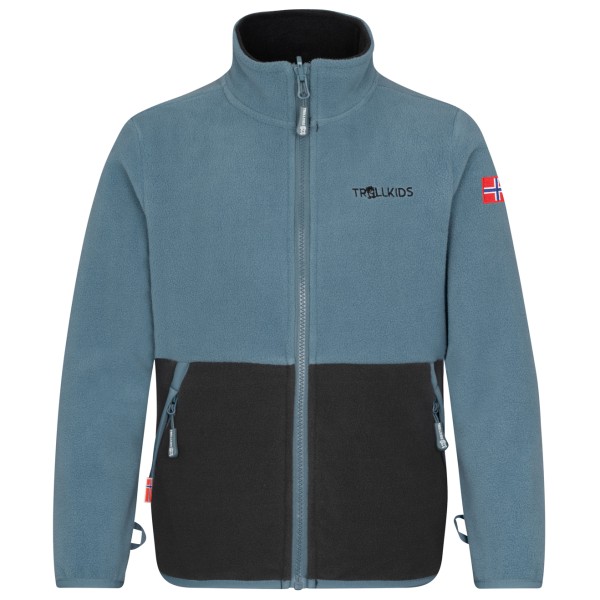 Trollkids Kid’s Storfjord Jacket Fleecevest Grijs