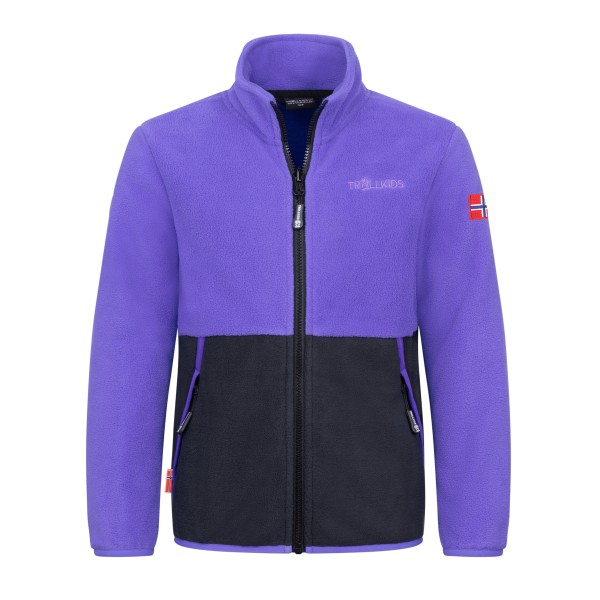 Trollkids - Kid's Storfjord Jacket - Fleecejacke Gr 140 lila