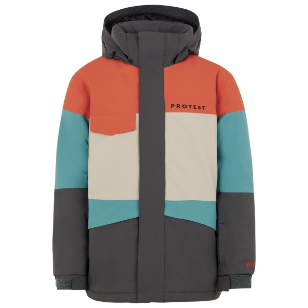 Image of Protest - Kid"s Prtpecker Snowjacket - Skijacke Gr 116;128;140;152;164;176 grau;oliv'