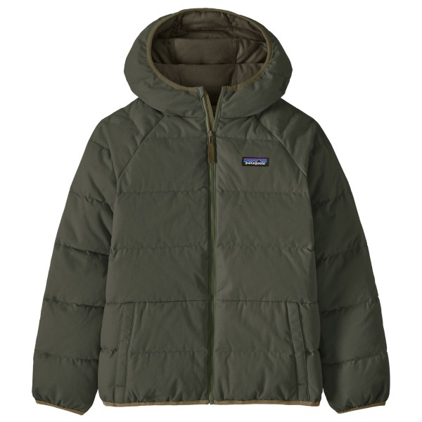 Patagonia Kid’ Cotton Down Jacket Donsjack Olijfgroen